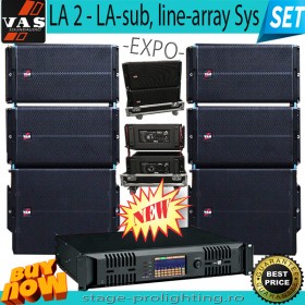 VaSound LA2-LA-sub Line-array sys SET